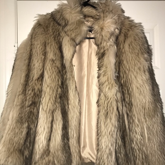 heavy fur coat